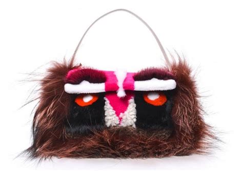 fendi fur monster bag|fendi mini bag vintage.